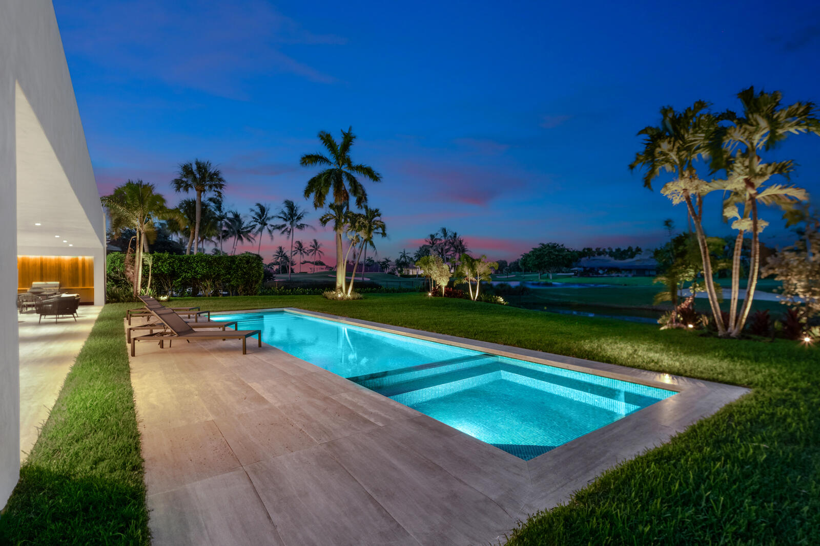 7859 Mandarin Drive Boca Raton, FL 33433 - Photo 8 of 75 Twilight pool