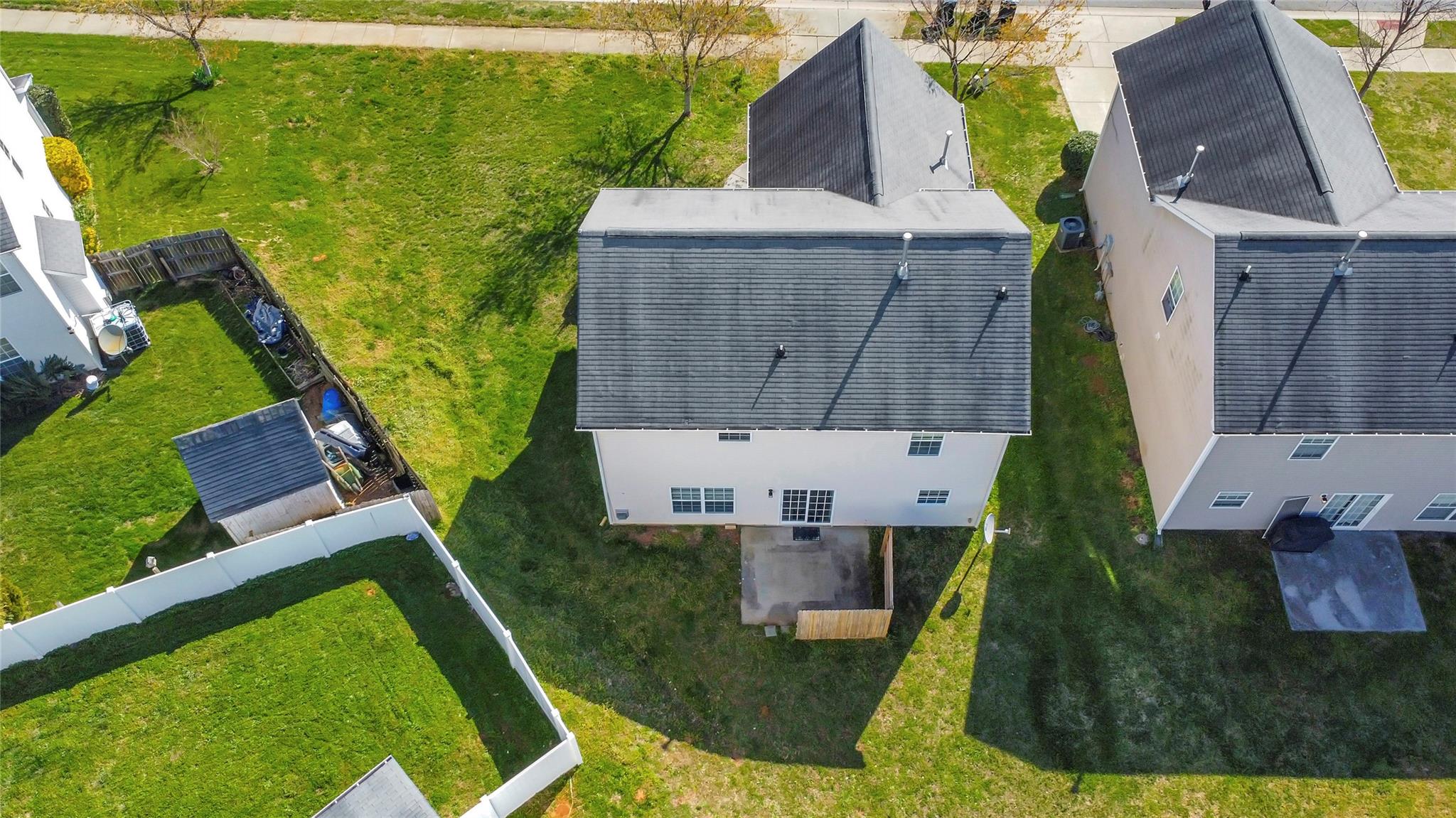 3008 Clover Road Northwest Concord, NC 28027 - Photo 44 of 45 an aerial view of a house with a garden