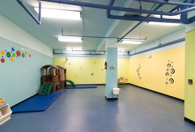 a view of an empty room with window