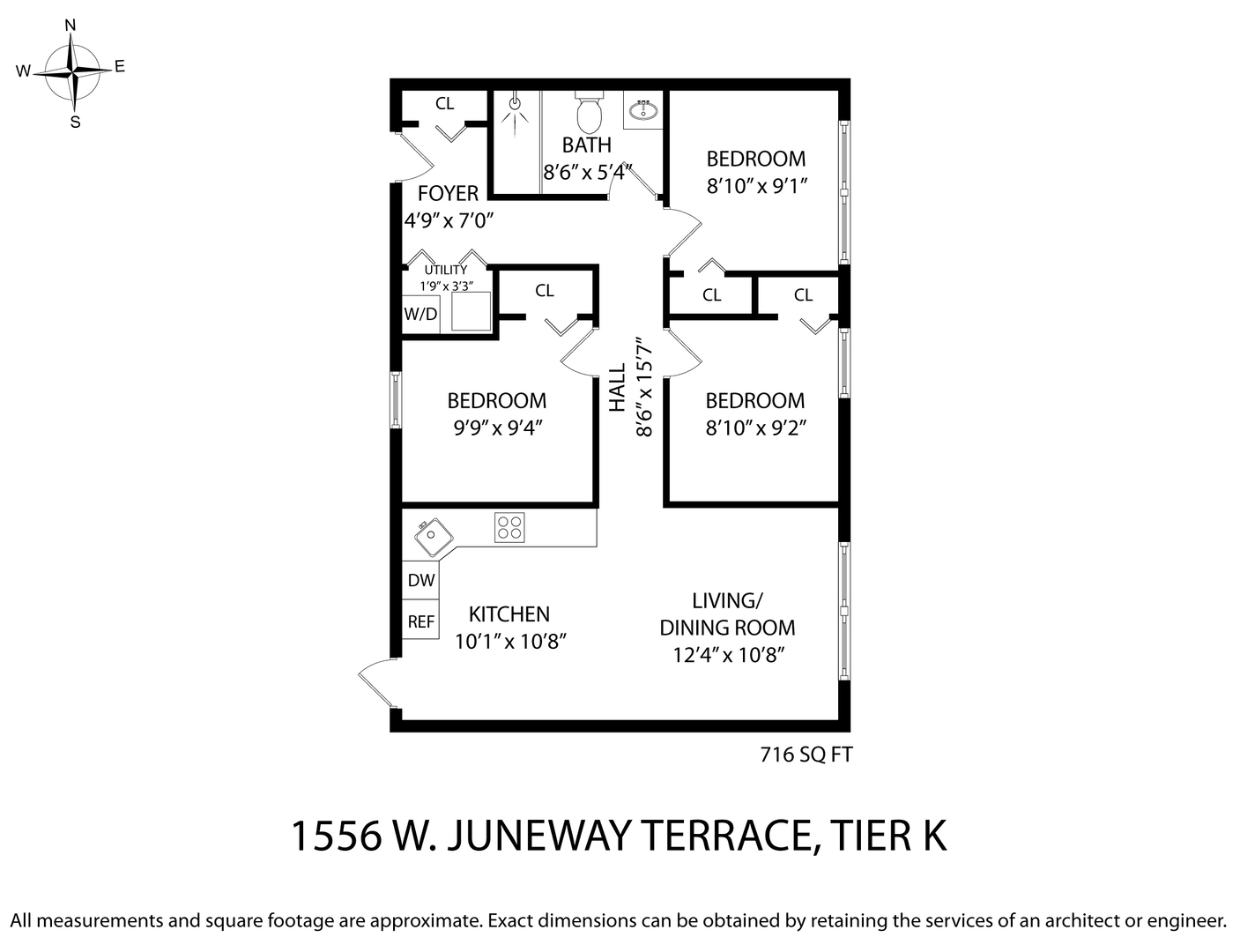 1556 West Juneway Terrace, Unit 3K Chicago, IL 60626 - Photo 11 of 17 a picture of a book and a floor