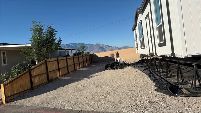 a view of a balcony with chairs