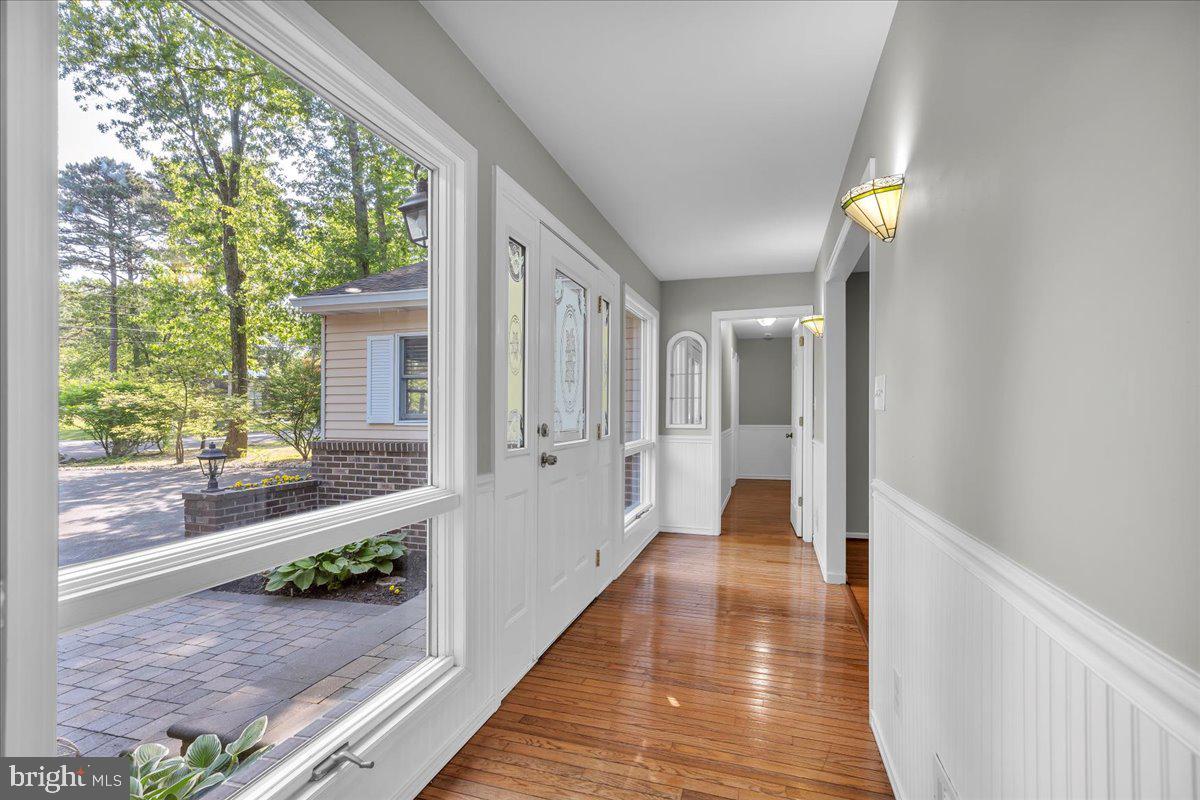 114 Peach Road Marlton, NJ 08053 - Photo 4 of 46 a view of a entryway door and wooden floor