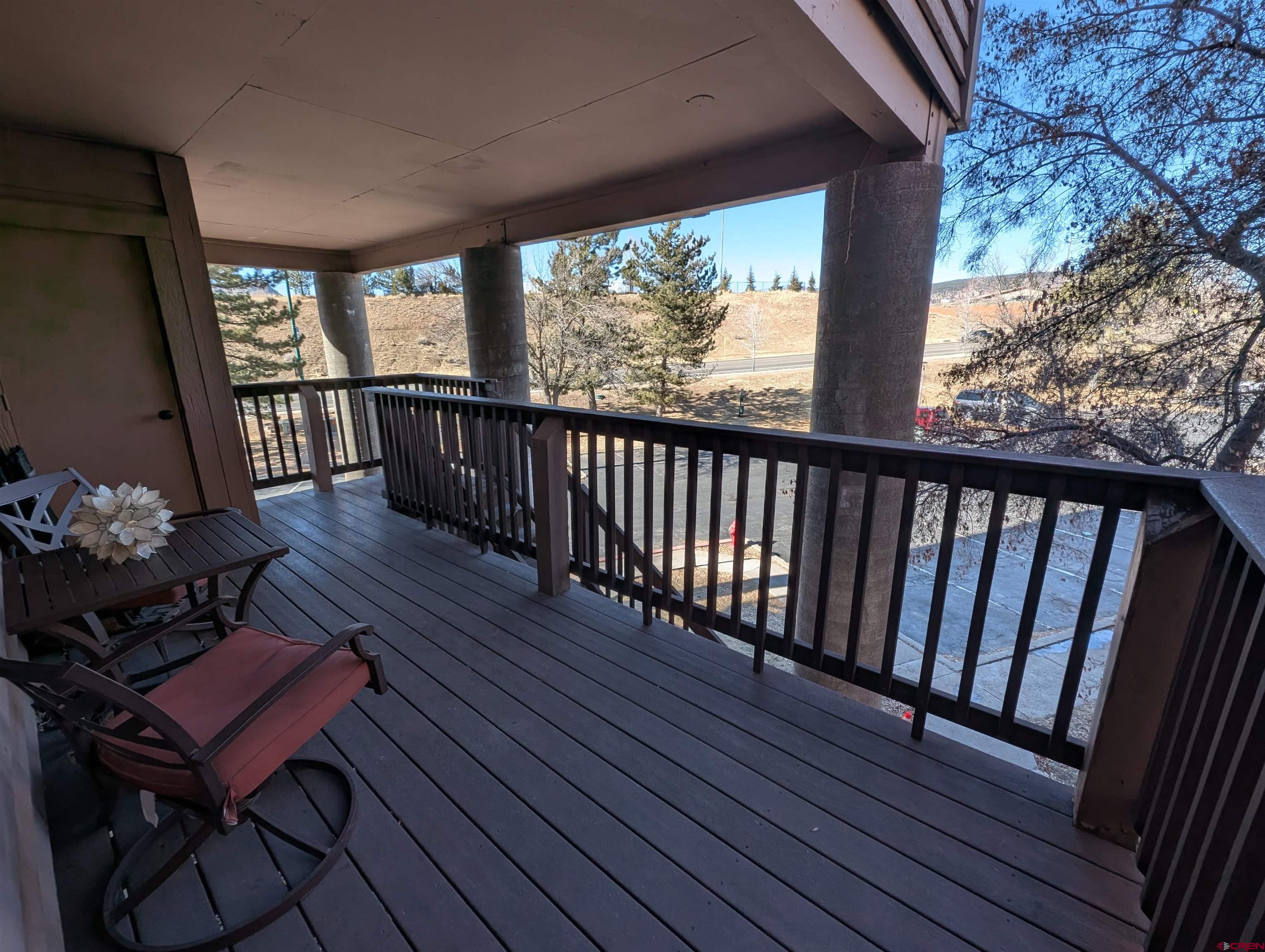 6 Ferringway Circle, Unit 12 Durango, CO 81301 - Photo 20 of 23 a view of a two chairs in the balcony