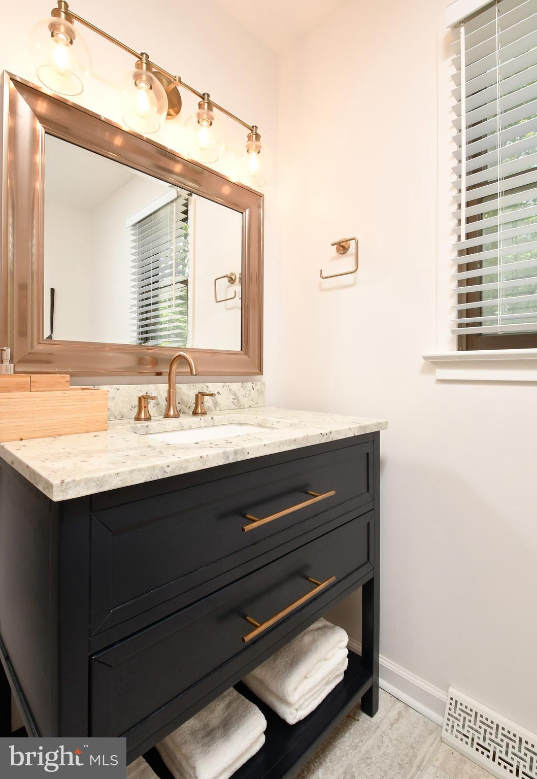 35 Tomahawk Circle Mineral, VA 23117 - Photo 13 of 25 a bathroom with a sink vanity and a mirror