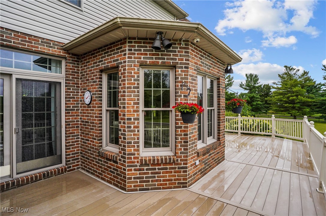 5952 Beach Road Wadsworth, OH 44281 - Photo 7 of 40 View of deck off kitchen
