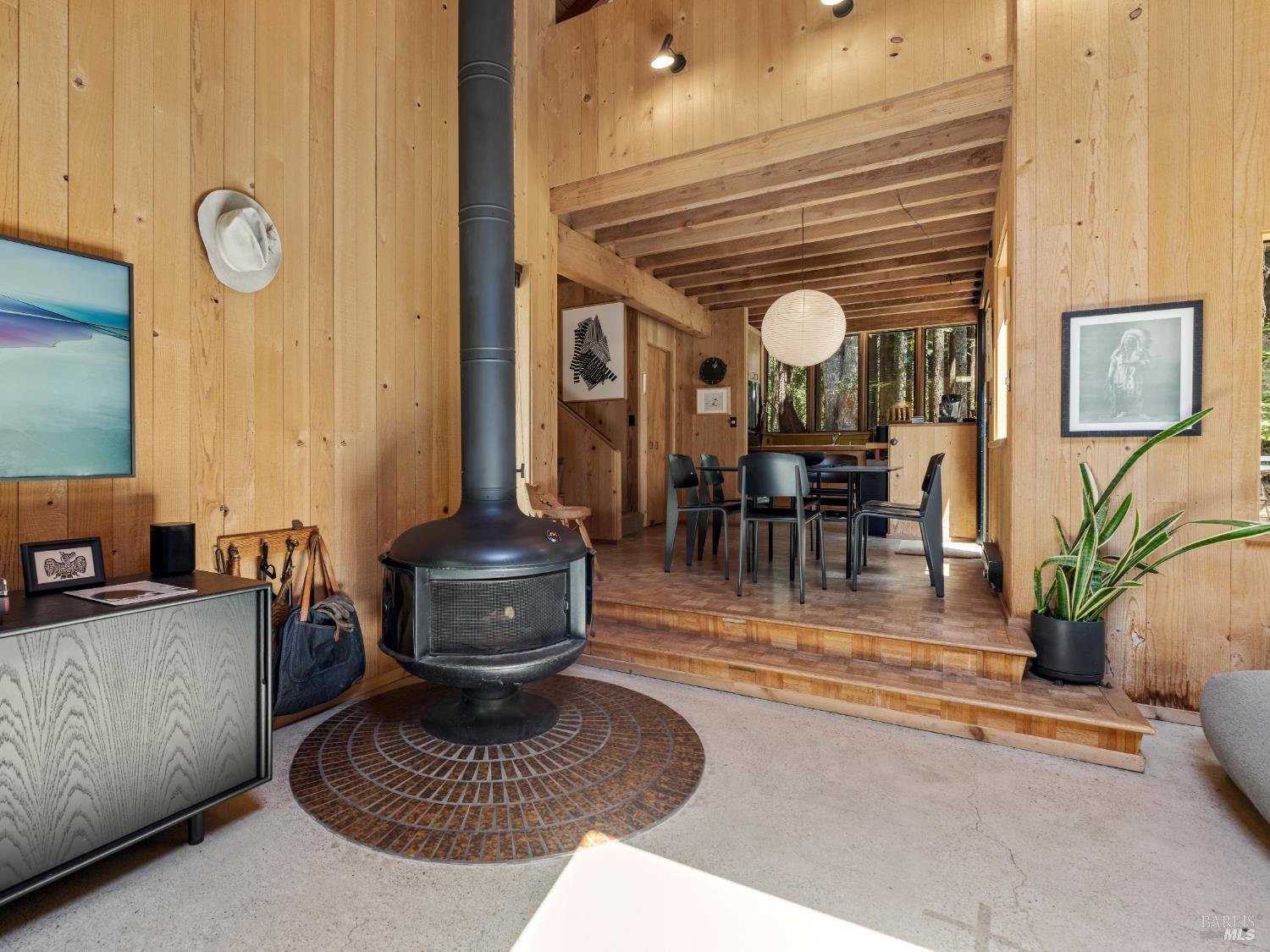 36778 Timber Ridge Road The Sea Ranch, CA 95497 - Photo 18 of 44 a living room with furniture and a fireplace