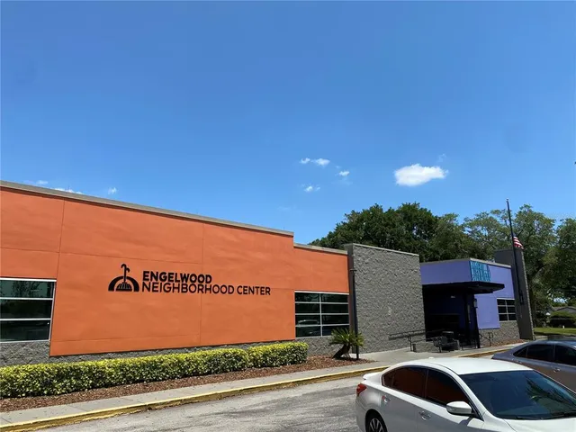 a view of a volley ball court