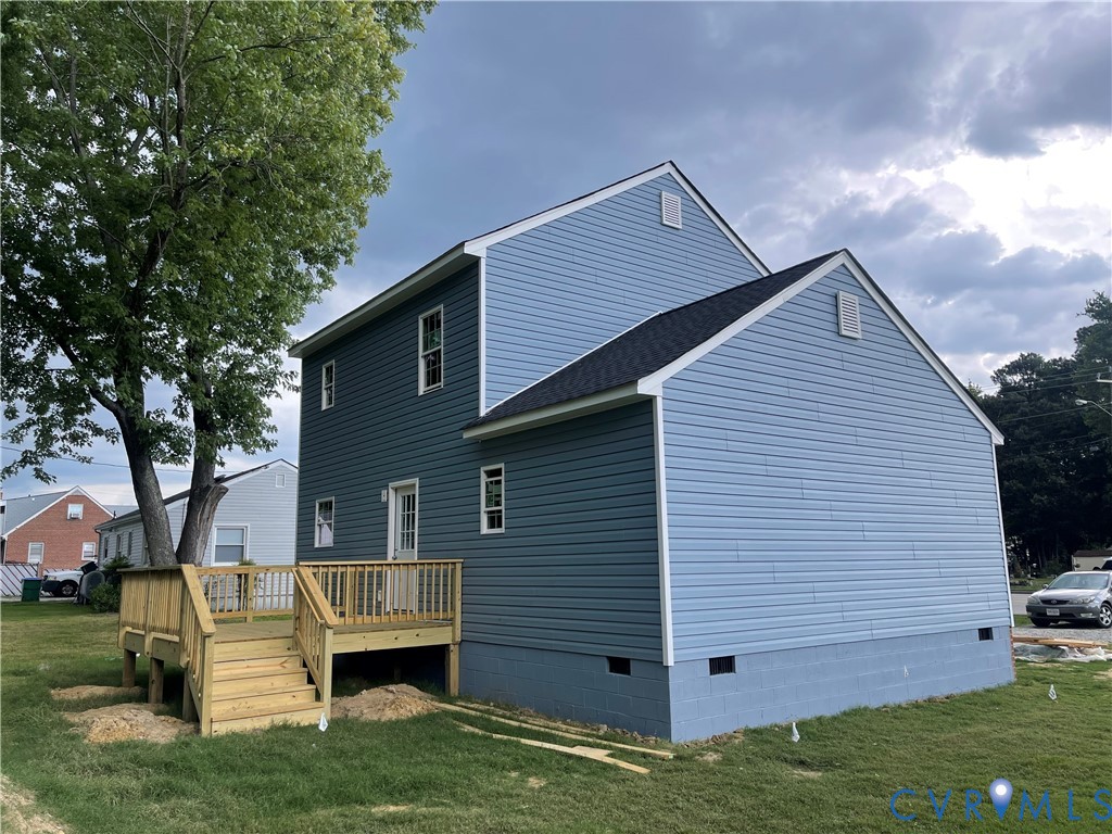 3807 Dupuy Road Petersburg, VA 23803 - Photo 2 of 5 a view of house with backyard