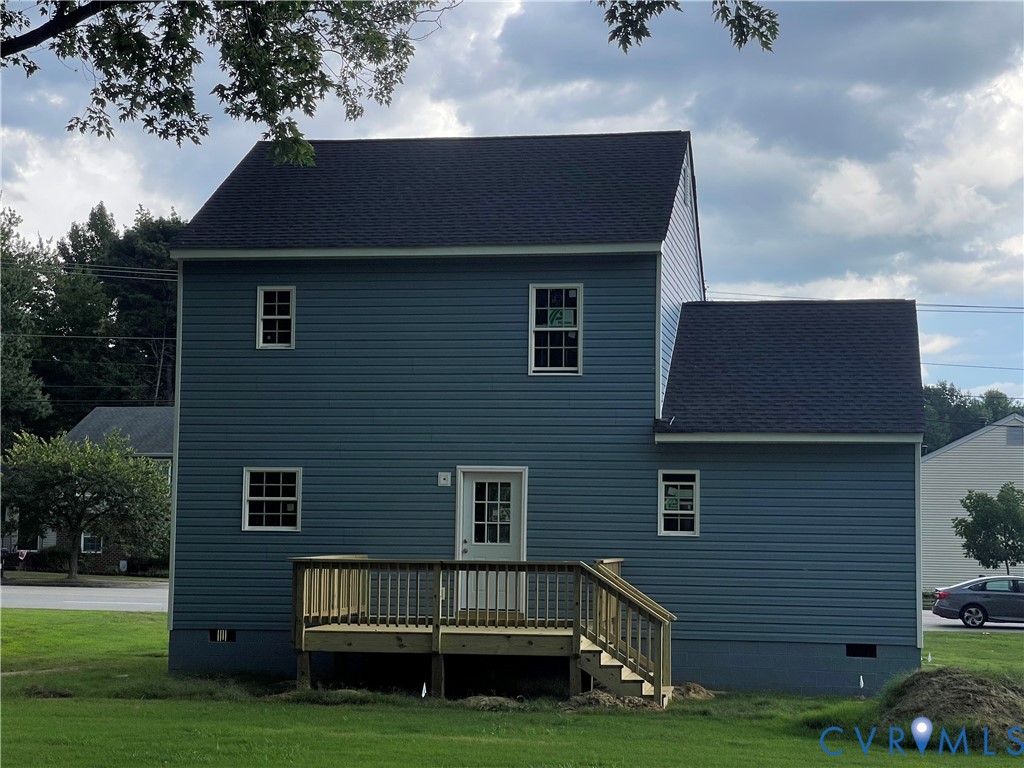 3807 Dupuy Road Petersburg, VA 23803 - Photo 3 of 5 a front view of a house with a yard