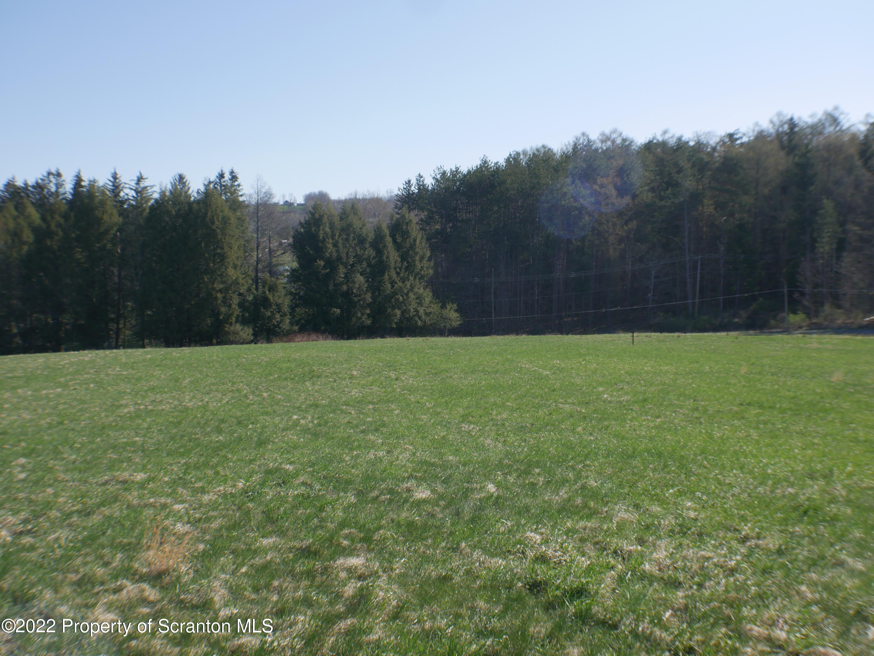 Bell Mountain Road Carbondale, PA 18407 - Photo 2 of 6 a view of a field with trees in the background
