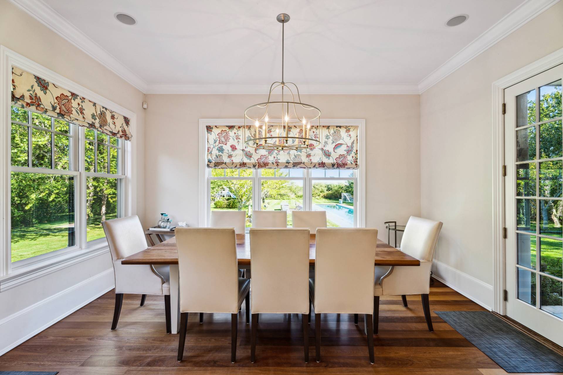 25 Jordan Drive Water Mill, NY 11976 - Photo 12 of 43 a view of a dining room with furniture window and wooden floor