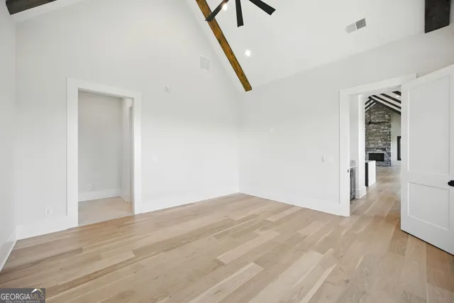 a view of a city with lots of trees