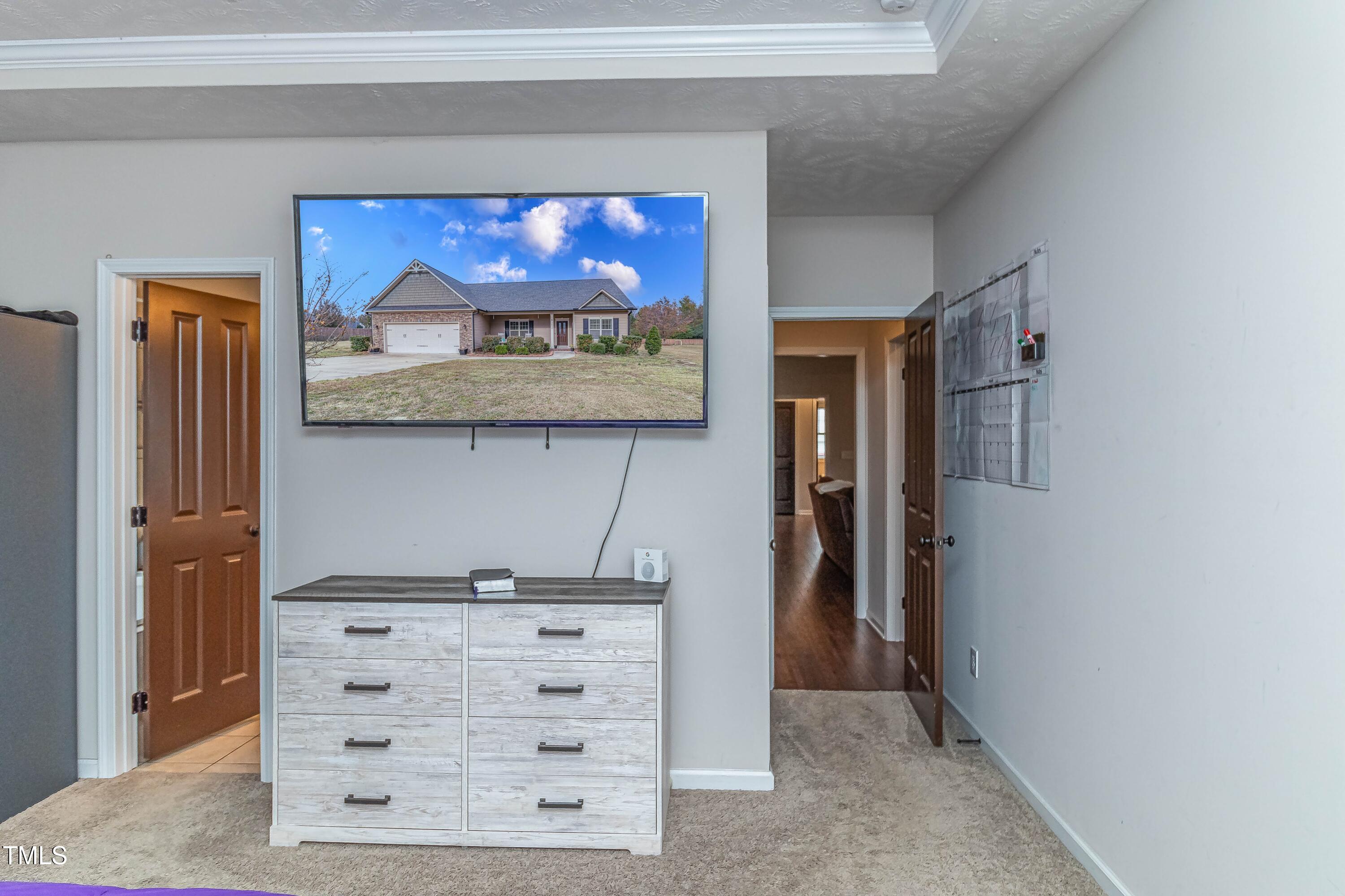 1852 Alderman Mill Road Dunn, NC 28334 - Photo 28 of 36 a view of room with closet and wall