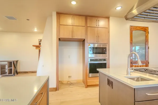 a bathroom with a shower and a toilet