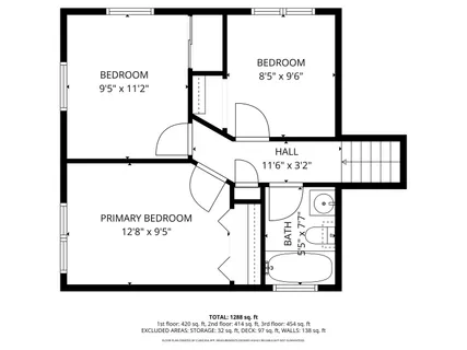 a picture of a floor plan