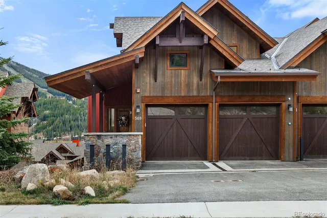 front view of a house with a porch