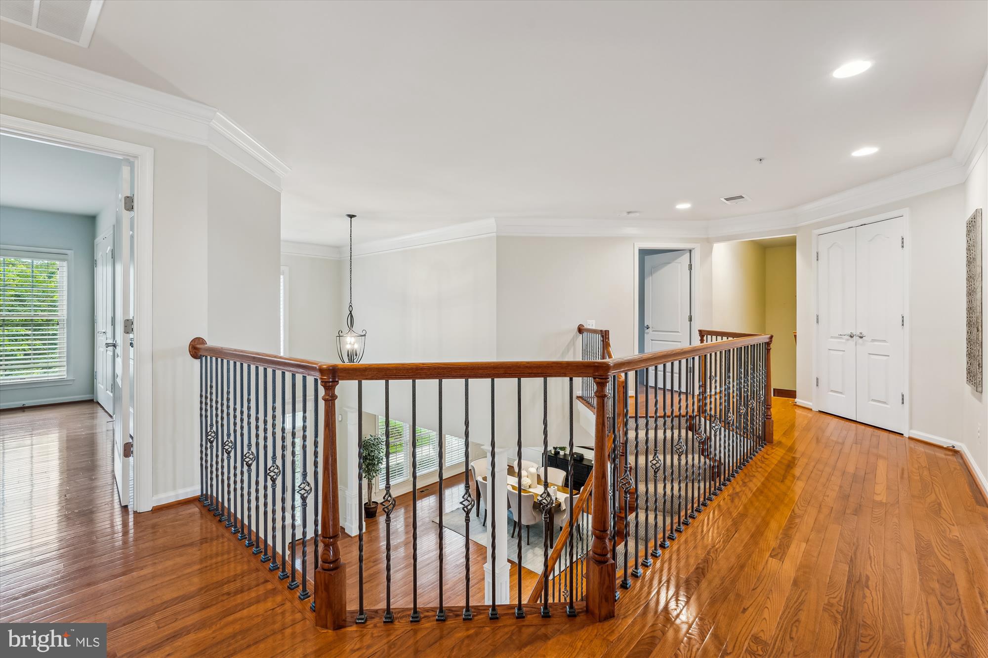 4806 Fair Hill Road Olney, MD 20832 - Photo 40 of 77 a view of a hallway with wooden floor