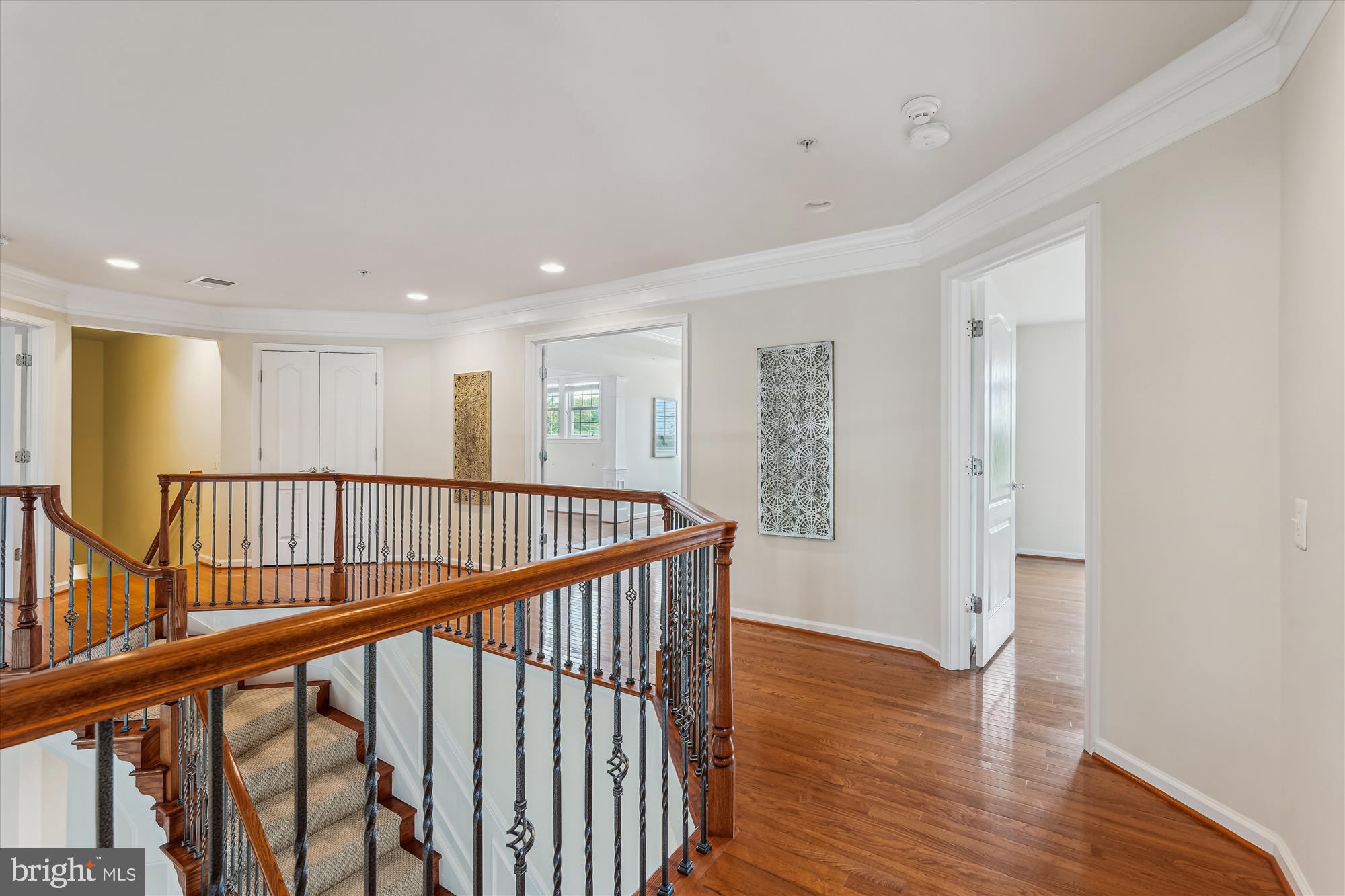 4806 Fair Hill Road Olney, MD 20832 - Photo 41 of 77 a view of a hallway with wooden floor