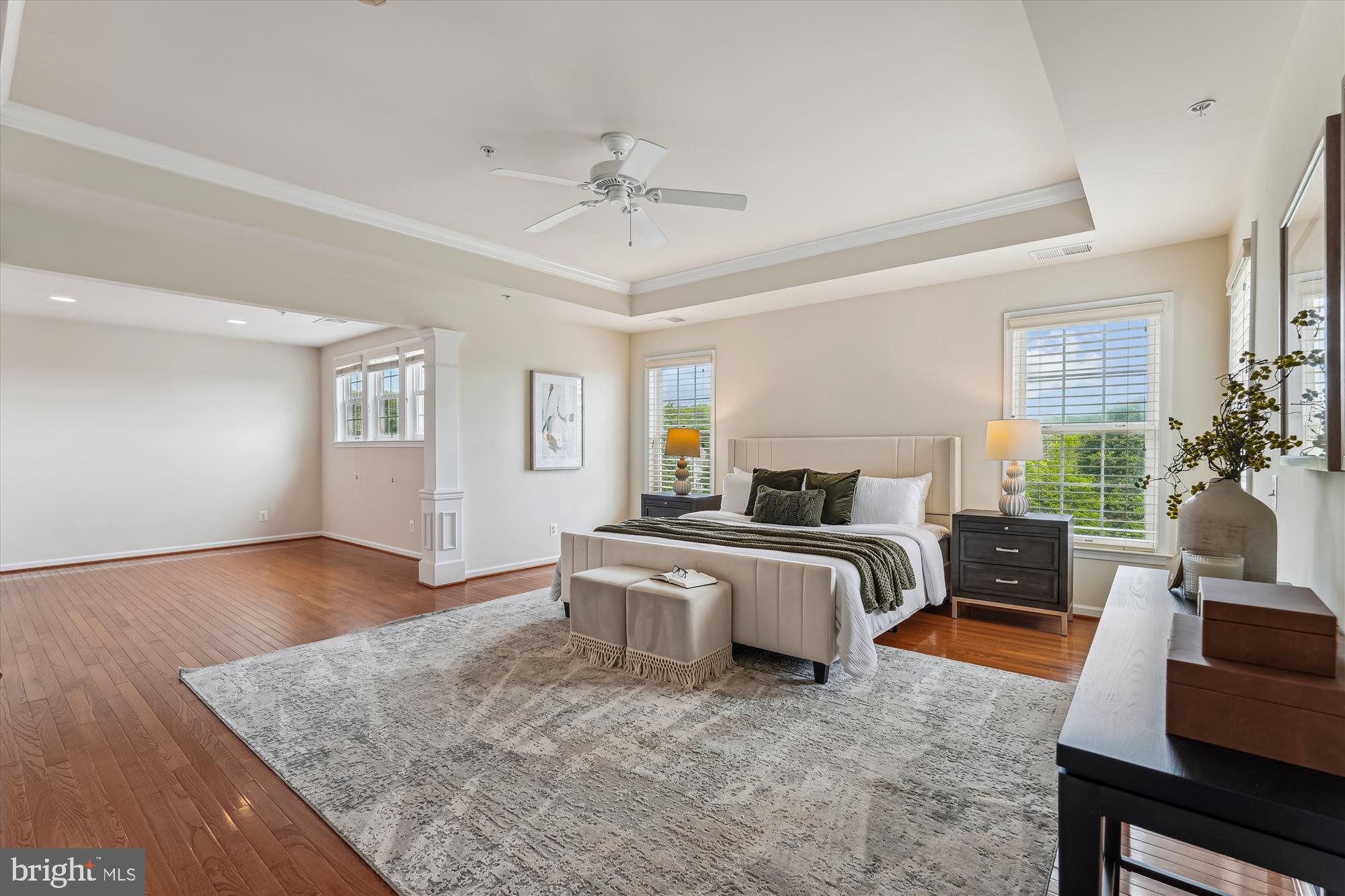 4806 Fair Hill Road Olney, MD 20832 - Photo 44 of 77 a bed room with bed and window