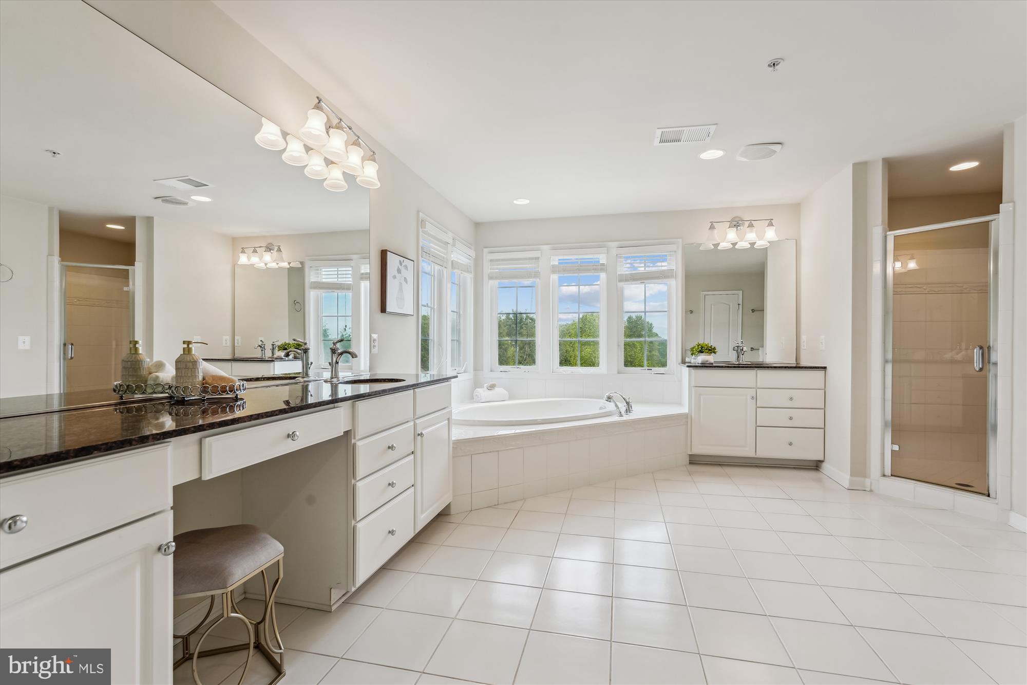 4806 Fair Hill Road Olney, MD 20832 - Photo 48 of 77 Ceramic Tiling & Large Jacuzzi Tub