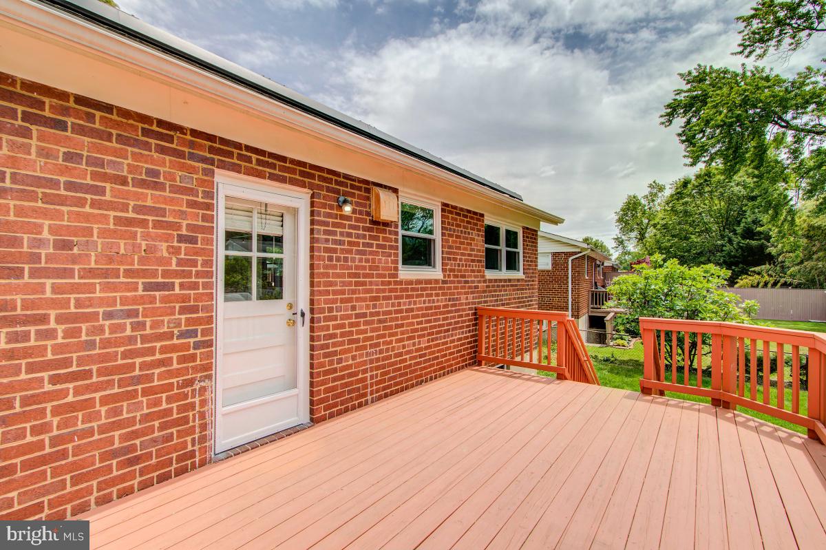 11206 Rock Road Rockville, MD 20852 - Photo 34 of 37 Covered rear entry.