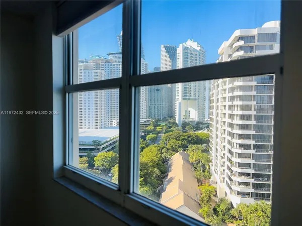 a room with window
