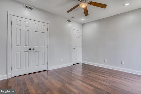wooden floor in an empty room