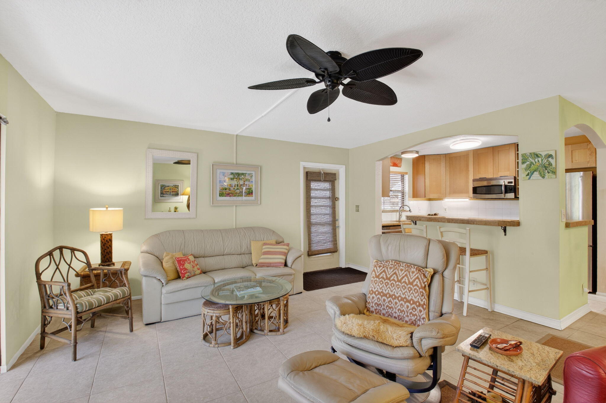 501 Dotterel Road, Unit 26B Delray Beach, FL 33444 - Photo 15 of 48 a living room with furniture and a wooden floor