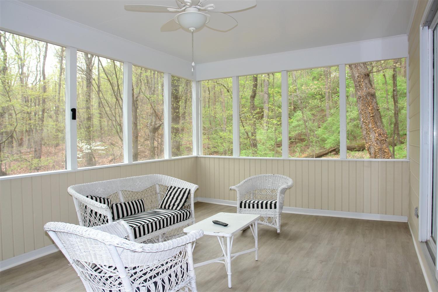 219 Darwin Road Southwest Roanoke, VA 24014 - Photo 26 of 58 a view of a dining room with furniture window and outside view