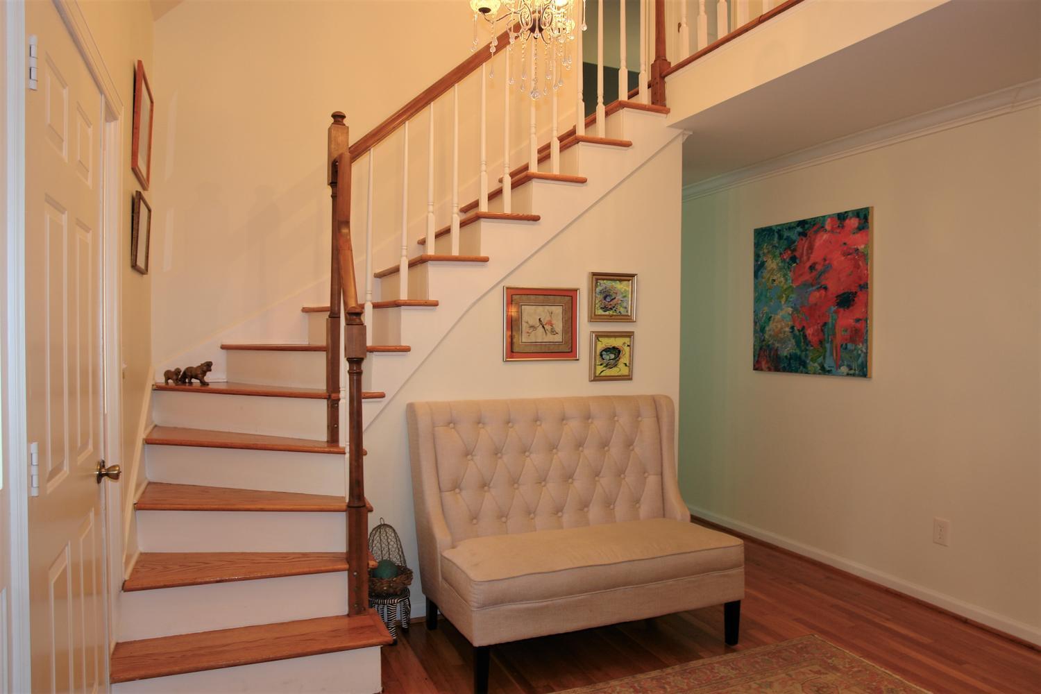 219 Darwin Road Southwest Roanoke, VA 24014 - Photo 32 of 58 a view of entryway with wooden floor