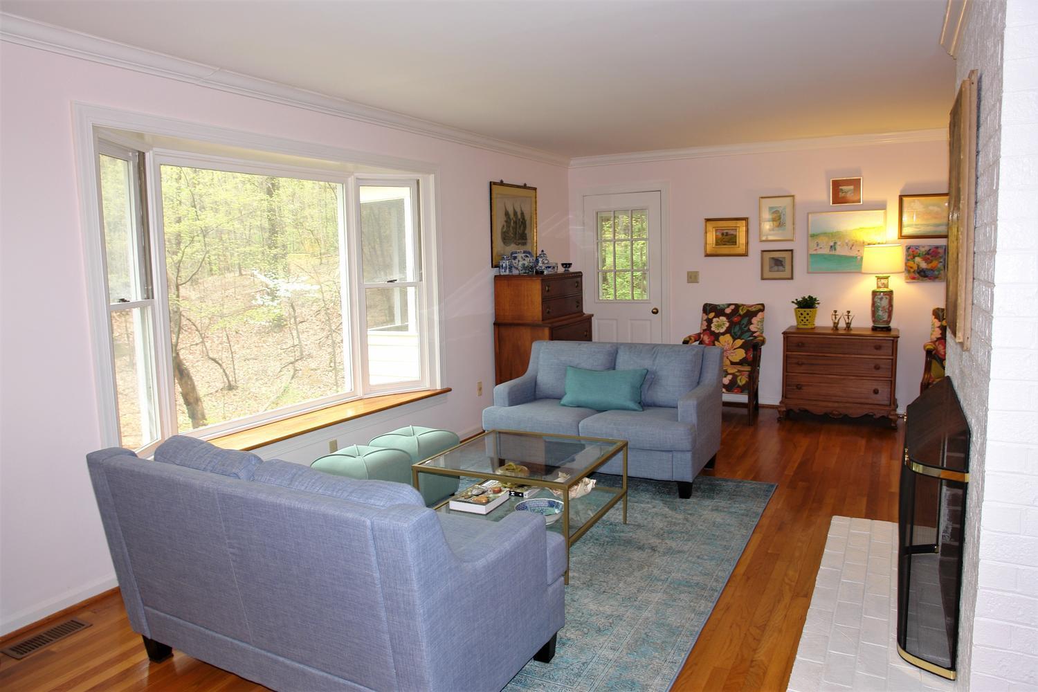 219 Darwin Road Southwest Roanoke, VA 24014 - Photo 8 of 58 a living room with furniture and a large window
