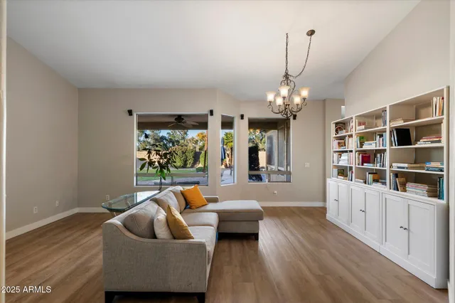 a view of a entryway door with wooden floor
