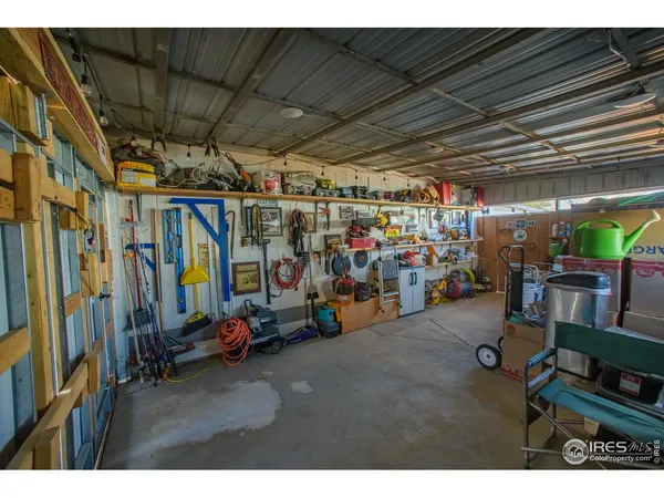 a view of storage and utility room