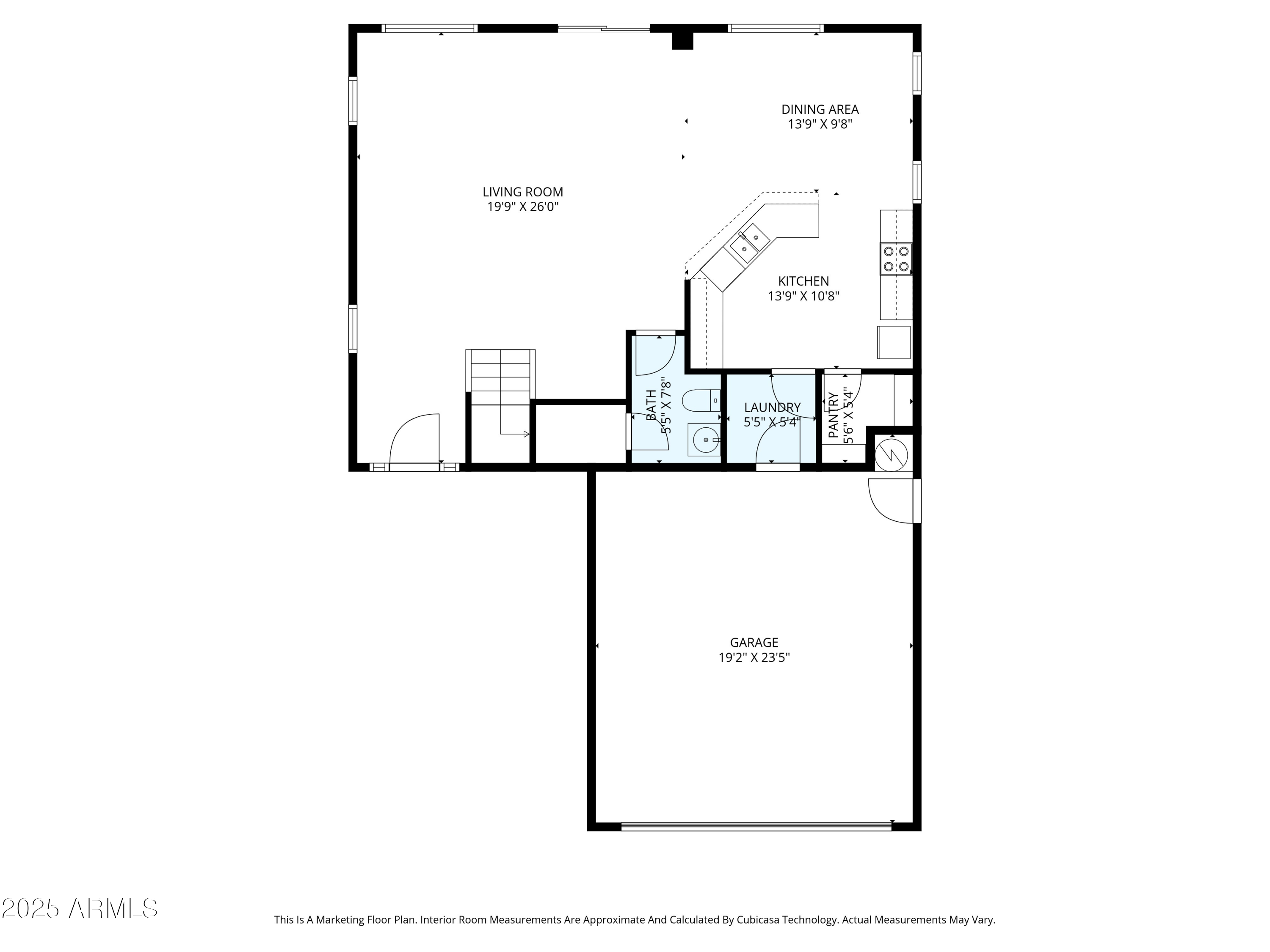 9951 West Bloch Road Tolleson, AZ 85353 - Photo 32 of 33 a picture of a floor plan