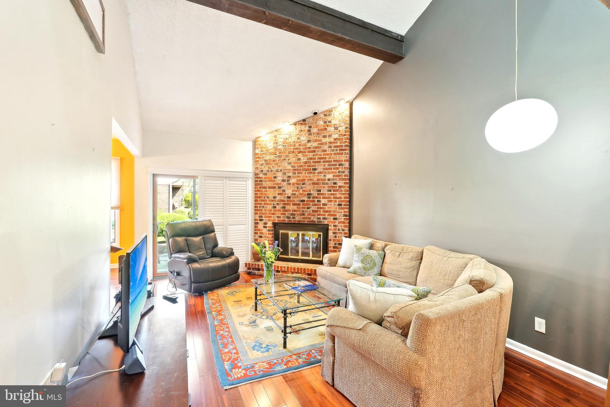 295 Uxbridge Cherry Hill, NJ 08034 - Photo 16 of 38 Living Room With Hardwood Flooring