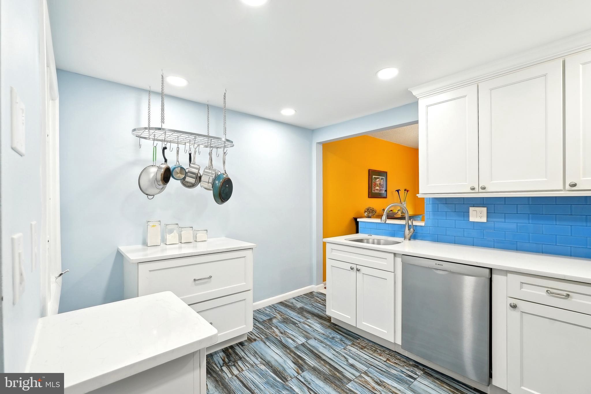 295 Uxbridge Cherry Hill, NJ 08034 - Photo 19 of 38 Kitchen With Build In Microwave