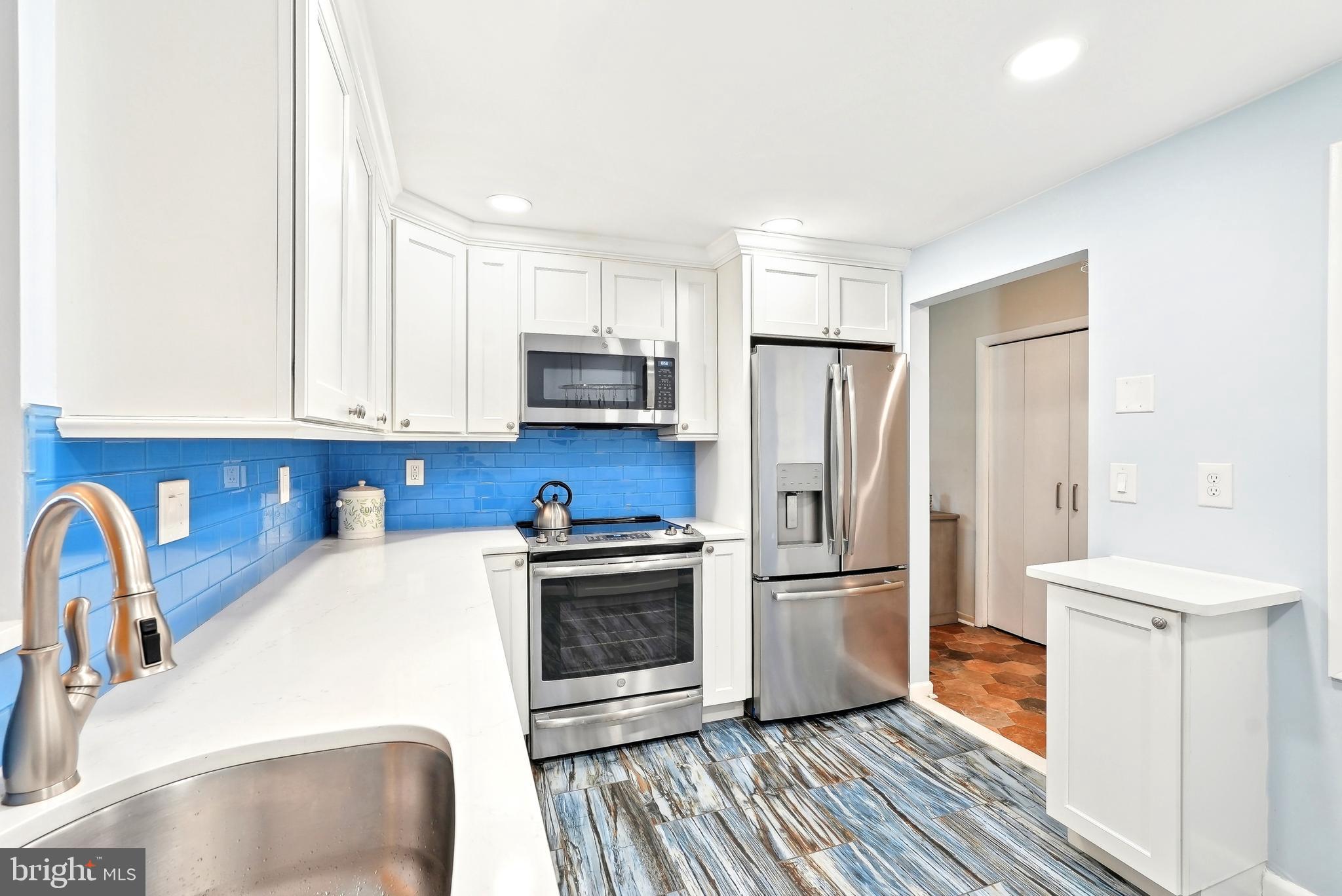 295 Uxbridge Cherry Hill, NJ 08034 - Photo 20 of 38 Kitchen with tile newer Tile flooring