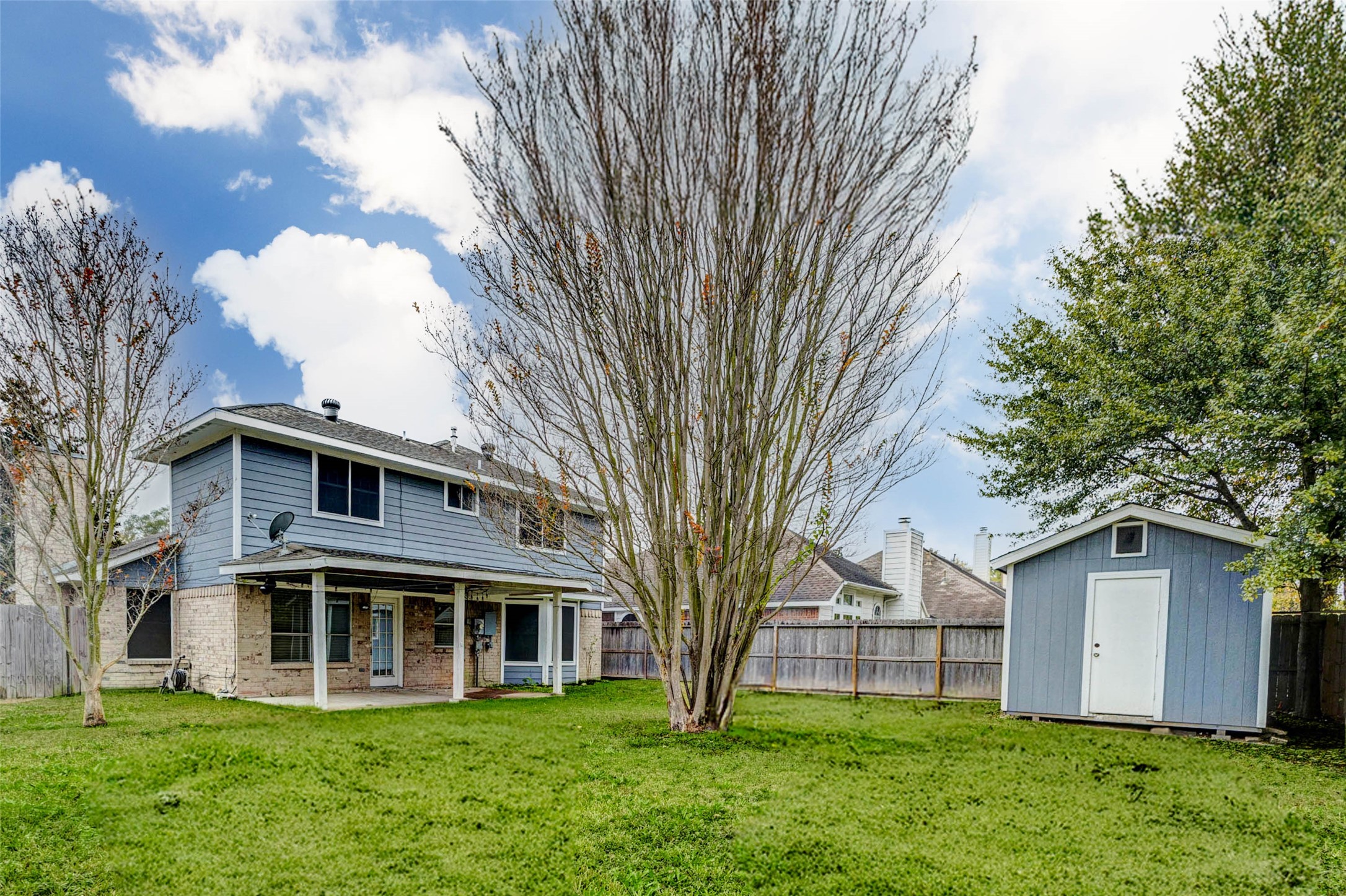 13614 Sablegrove Lane Houston, TX 77014 - Photo 19 of 22 Large backyard