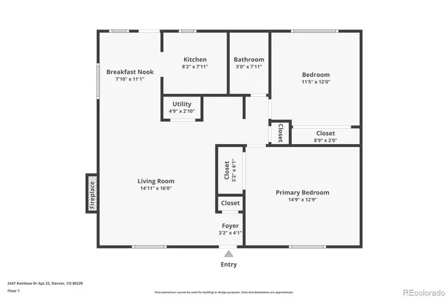 $246,900 | 2447 Rainbow Drive, Unit 22, Denver, CO 80229