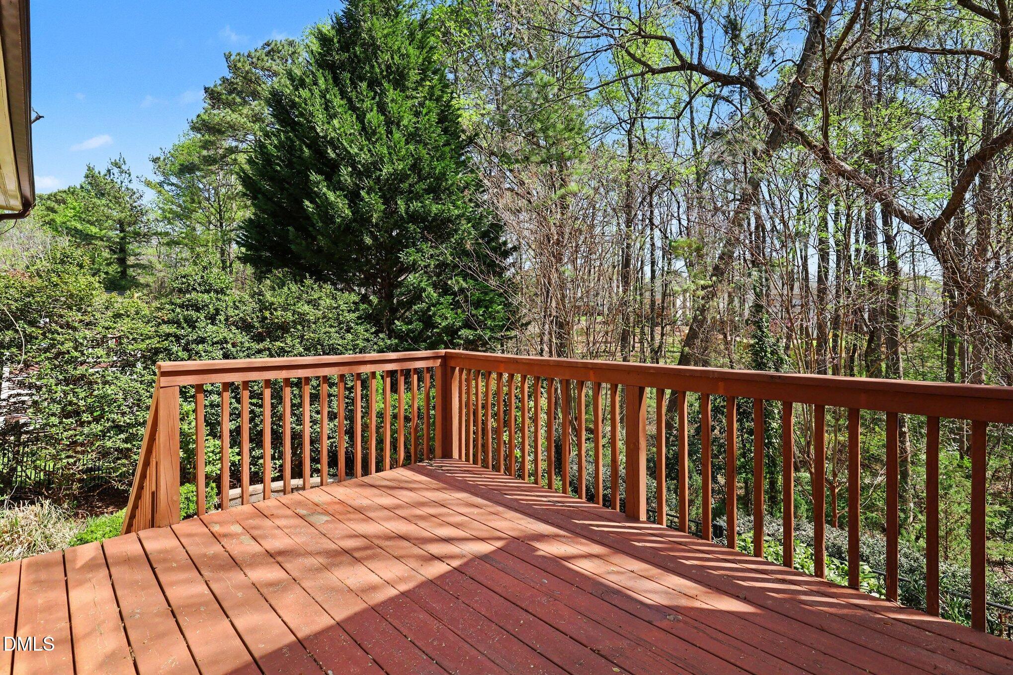 7804 Milltrace Run Raleigh, NC 27615 - Photo 8 of 28 Deck View