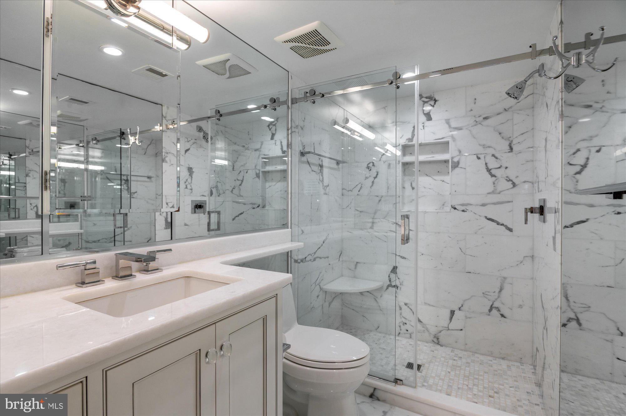 1238 Eton Court Northwest, Unit T17 Washington, DC 20007 - Photo 16 of 24 Primary Bathroom