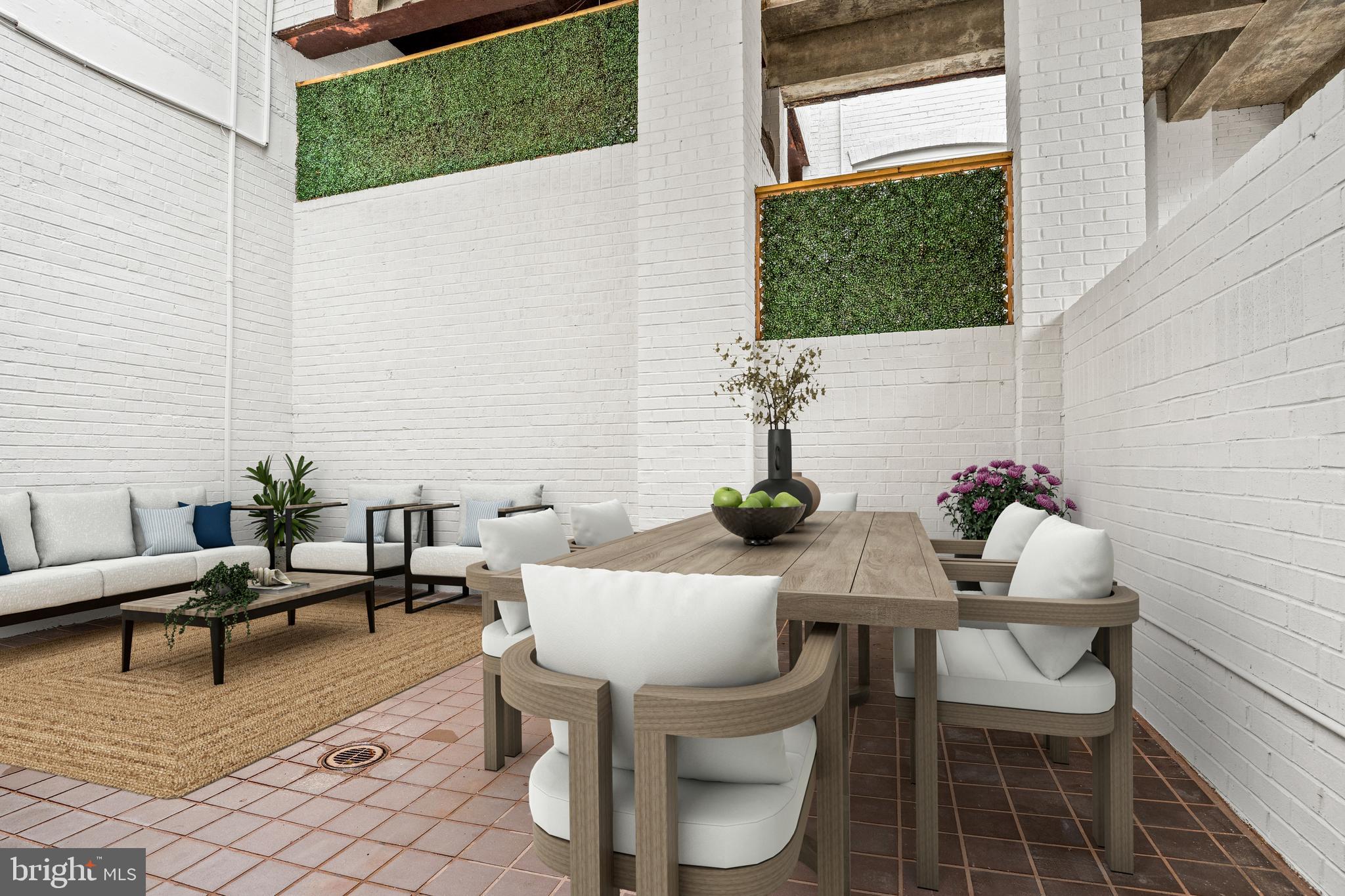 1238 Eton Court Northwest, Unit T17 Washington, DC 20007 - Photo 10 of 24 Terrace