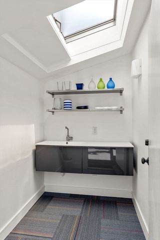 a front view of a building