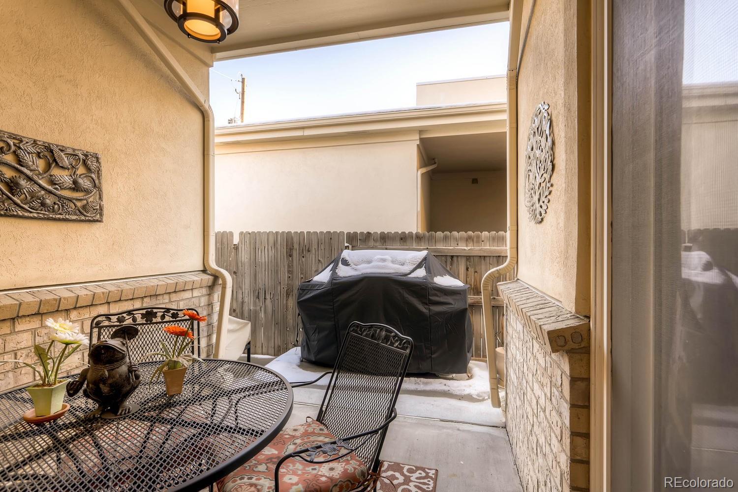 244 South Monroe Street Denver, CO 80209 - Photo 35 of 35 a view of balcony with furniture