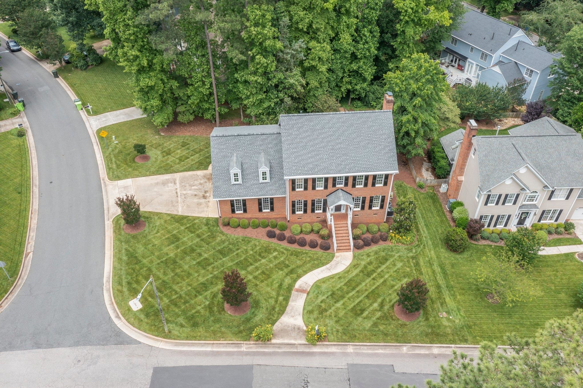 8001 Laurel Mountain Road Raleigh, NC 27613 - Photo 26 of 29 Aerial View