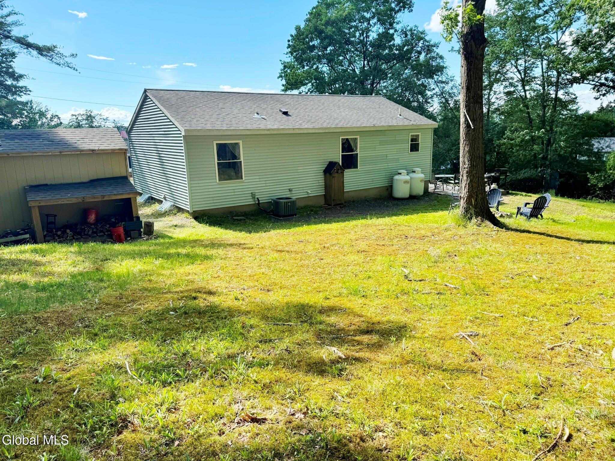 26 Knob Hill Road Sand Lake, NY 12018 - Photo 11 of 38 Back Yard w/ Shed