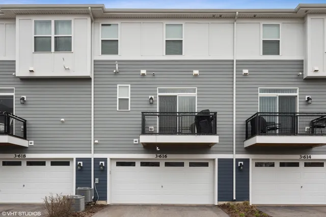 a view of a building with many windows