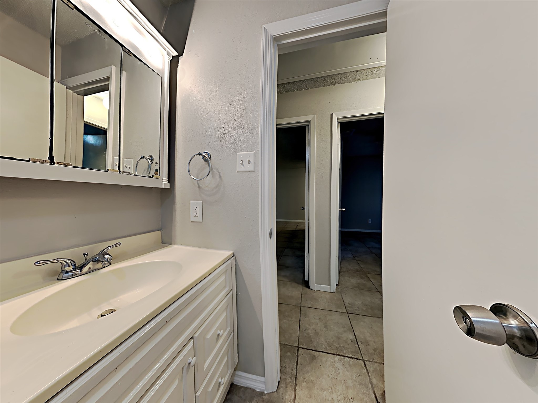 23926 Spring Day Lane Spring, TX 77373 - Photo 12 of 19 a bathroom with a sink and a mirror