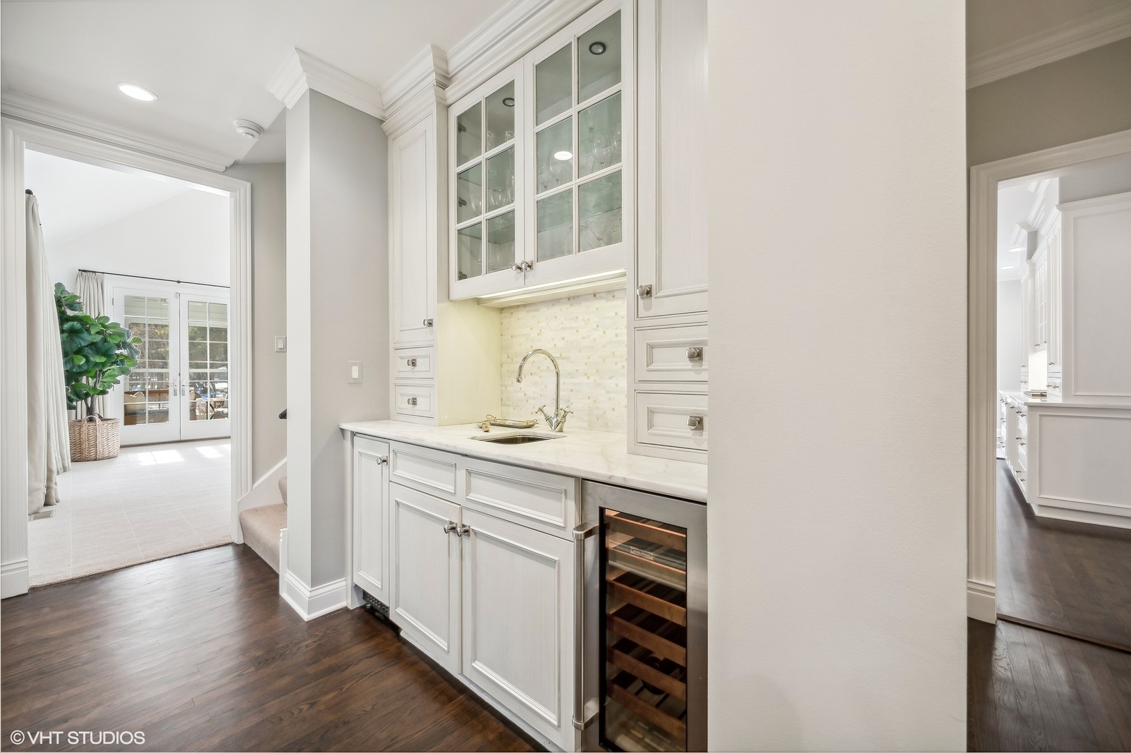 72 Woodley Road Winnetka, IL 60093 - Photo 13 of 65 a kitchen with a sink cabinets appliances and a window