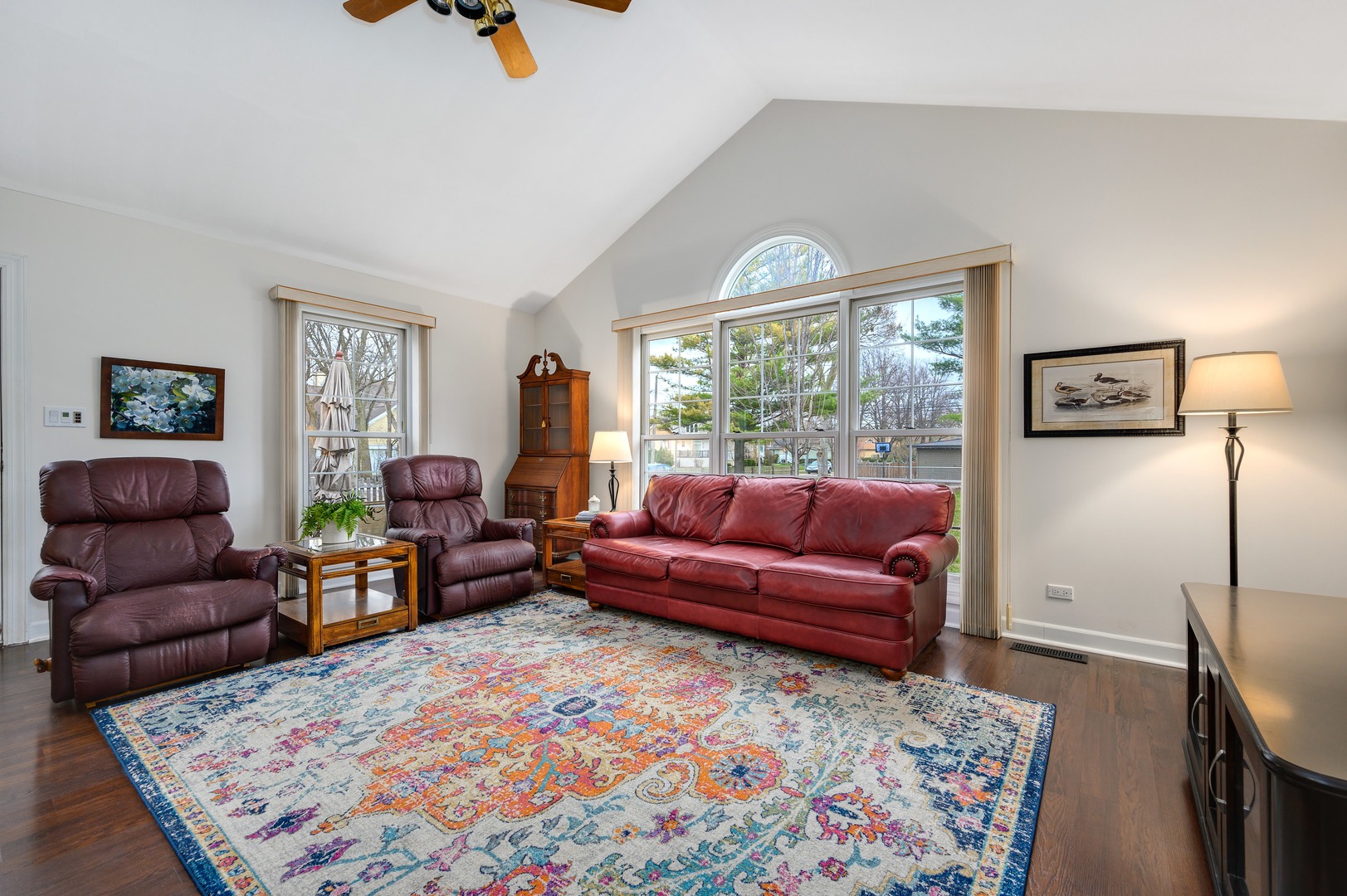 1924 Linneman Street Glenview, IL 60025 - Photo 10 of 24 a living room with furniture and a rug